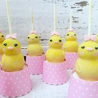 Duck cakepops 