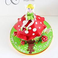 Fairy mushroom cake 