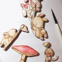 Watercolor cookies ❤️ Watercolor cookies ❤️