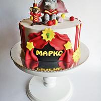 Dumbo and Timothy cake