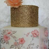 Wafer paper cake design