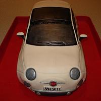 Fiat 500 cake