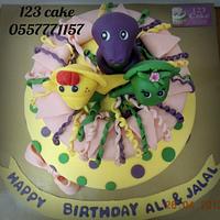 Barney & his friends cake 