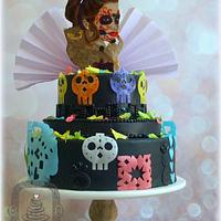 Day Of The Dead cake