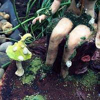 Fairy sugar doll/ Sugar paste fairy