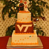 Hokie/VT wedding