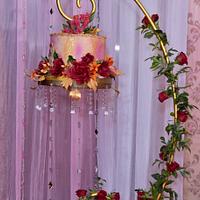 The hanging wedding cake 