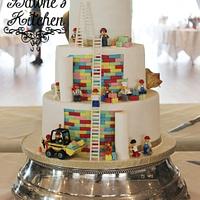 Lego Surprise Wedding Cake 