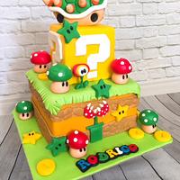 Super Mário birthday cake
