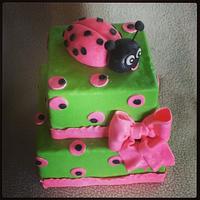 lady bug cake :)