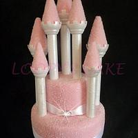 Crystal Castle Wedding Cake