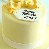Yellow and Silver Celebration Cakes