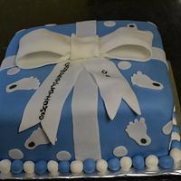 UNC graduation cake 