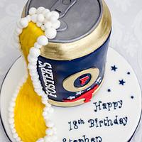 Fosters Lager Can Cake