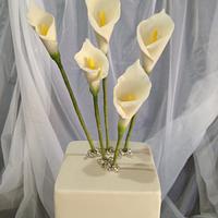 Calla Lillies and Bling
