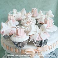 Pink Tiffany Box Cake, Cupcakes, Cakepops