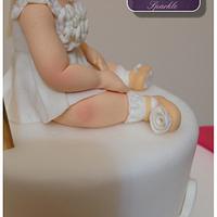Aurora's christening cake