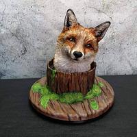 Fox in tree Fox in tree