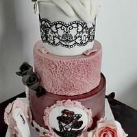 Dramatic masquerade cake Dramatic masquerade cake