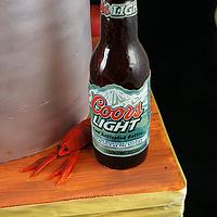 CrawfishBoil with all the Trimmings: Coors Light version