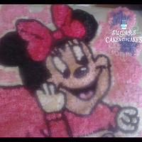 Minnie Mouse Baby  Cupcake Cake