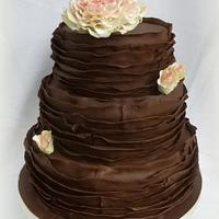 Chocolate Wedding cake