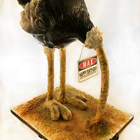 Birthday Ostrich Birthday Ostrich