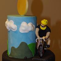 Triathlon cake