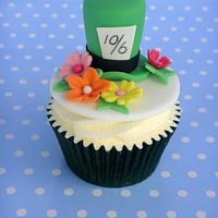 Mad Hatter Style Cupcakes