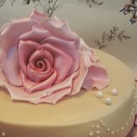 Tea Rose Cake