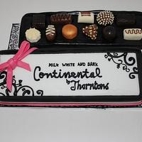 A Box Of Thorntons Birthday Cake!! :-)