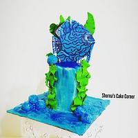 3D discus fish cake 