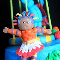In the Night Garden cake with 100% edible figures !!!