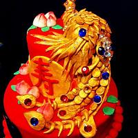 Chinese Phoenix Cake
