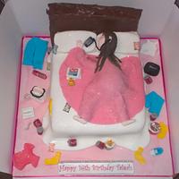 teenage girls Messy Bedroom cake - Cake by Krazy Kupcakes - CakesDecor