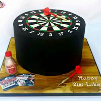 Dartboard Cake