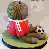 Football themed PG Tips 'Monkey'