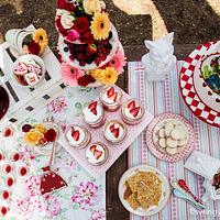 Tea party sweet table