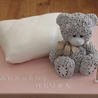 Pillow cake with "Me To You" Teddy Bear