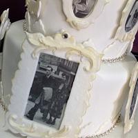 A Diamond anniversary cake 