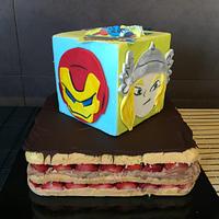 The Avenger Cake 100% homemade
