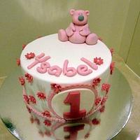 Teddy 1st cake
