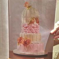 Love Bird Wedding Cake
