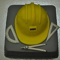 Father's day cake for a Civil Engr Dad