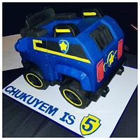 Chase Truck Cake