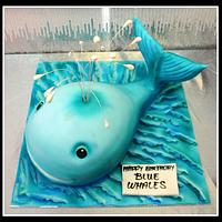 3D Whale cake
