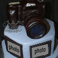 Canon Mark III Camera Cake (Topper)