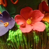 Hawaiin Hibiscus cake
