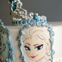 Frozen with tiara