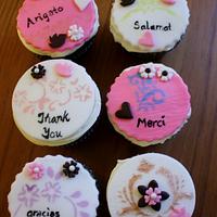 Thank you cupcakes